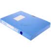 SUNWOOD HC-35 Standard Type File Box A435mm Blue 24 Pack