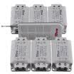 With the Towe K1 D-6 multi-channel remote control switch a drag six remote control lighting power 220V high power through the wall