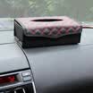 Car kiss imitation crocodile folding tissue box car household pumping gray box