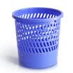 Deli 9553 durable round basket cleaning bucket trash trumpet φ260mm blue purple random