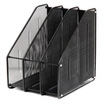 Powerful deli 9197 metal mesh triple magazine box black