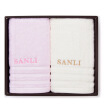 Sanli cotton tai Luo spinning towel exquisite high-level gift gift box double-loaded bag love if the summer flowers-Ⅱ light yellow light powder