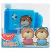 Mapper Maped 026110 Beibei bear pencil sharpener red blue random