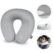 Iron arm Astro Boy headrest car with U-neck pillow memory cotton pillow gray black single loaded XSJ-12G