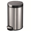 EKO Trash Home Pedal Flap European Silent Stainless Steel Trash Can 9225MT Sand Steel 8L
EKO Trash Home Pedal Flap European Silent Stainless Steel Trash Can 9225MT Sand Steel 8L