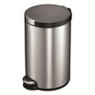 EKO Trash Home Pedal Flap European Silent Stainless Steel Trash Can 9225MT Sand Steel 12L
EKO Trash Home Pedal Flap European Silent Stainless Steel Trash Can 9225MT Sand Steel 12L