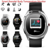 T01 Full-screen Touch Smart Bracelet Body Temperature Measurement ECG Blood Pressure Oxygen Measurem