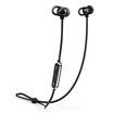 Yuedi yuedi wireless Bluetooth headset sports headset wire magnetic inhalation ear phone headset music headset can talk long life battery cool black