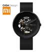 XIAOMI CIGA Reloj de diseño hueco reloj mecánico MI serie de moda a prueba de agua para hombres y mujeres reloj mecánico automático de doble cara negro hueco