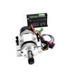 400W 12000 rpm ER11 Chuck CNC Motor de eje sin escobillas con controlador de velocidad del conductor y abrazadera DIY Accesorios de la máquina de grabado conjunto