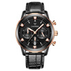 Cadisen Watch Men Sport Chronograph Clock Quartz Wristwatch Business Waterproof Watch Men