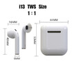 NEW i13 TWS 11 Air Pods Wireless Touch Control Earphones Bluetooth 50 3D Super Bass Earbuds PK i11 i12 TWS for All Smart Phone