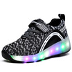 2018 Heelys LED Light Sneakers with Wheel Boy Girl Roller Skate Casual Shoe with Roller Girl Zapatillas Zapatos