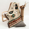 Fashion Sofa Blanket Practical Creative Geometric Rug Ethnic Style Vintage Tapestry Sofa Bed Home Decoration Plaid Hanging Blanket