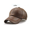 Yang Guan autumn winter PU leather hat new outdoor leisure baseball cap