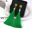 Women Fashion Bohemian Earrings Jewelry Long Tassel Fringe Boho Hook Drop Dangle