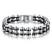 Bracelet titanium steel mens bracelet rock&roll personalized motorcycle chain