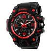 SKMEI Mens LED Digital Alarm Date Military Sports Army Waterproof Quartz Watch