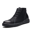 Mens Urban PU Leather Lace Up Oxfords Desert Boots Fashion Dress Ankle Boot Shoes