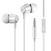 Bass Sound Earphone In-Ear Sport Earphones with mic for xiaomi i-Phone Samsung Headset Pink