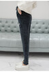 New autumn winter Korean version of the casual harem pants&fleece thickened pregnant belly pants wear