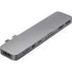 Hyperdrive Apple computer usb-c converter new macbookpro Air accessories type-c Thunderbolt 3 docking station hdmi 8 in 2 multi-function dual type-c transfer