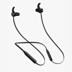 Capeden Bluetooth Sports Headphones Hanging Neck Neck-mounted Wired Headphones Mobile Phone Headphones Music Headphones Call Magnetic Inhalation Ear Black
