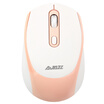 Black Jue AJAZZ 120i wireless mouse cherry powder fashion compact portable office mouse boys&girls computer notebook wireless office mouse to make a single
