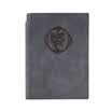 Jin Longxing Glosen notebook child notebook student diary book creative retro A5 sheepskin leather line soft leather surface dark gray 8252
