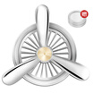 IROOTS Ai Sisi Creative Car Perfume Car Perfume Essential Oil Car Air Conditioning Ventilation Aromatherapy Decoration Car Perfume Clip In addition to odor Golden Jiangnan