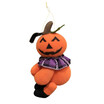 Halloween Stuffed Door Hanger Doll Wall Tree Hanging Toy Halloween Party Supplies Decoration Ornaments--Pumpkin