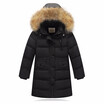 New Year Clothing White Duck Down Jacket Thin Down Jacket Girls Teenagers Down Jacket Children Winter Filling Down Jacket Boy
