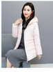 Jacket women short style winter thickening solid color small cotton-padded jacket 2018 new winter down cotton-padded jacket