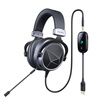Dareu dareu EH722 sound control version computer headset headset headset game headset black gray