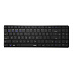 Rapoo E9300 keyboard wireless Bluetooth keyboard office keyboard ultra-thin portable keyboard 98 key computer keyboard tablet ipad keyboard black self-support