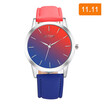 Womens Bracelet Watches Quartz Wrist Watch Retro Rainbow Design Casual Leather Band Ladies Dress Sport Watches Relogio Feminino