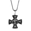 Stainless Steel Cross Necklace For Men Woman Punk Cute Vintage Rock Hiphop LP002