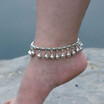 New Fashion Bell Bracelet Women Men Silver jewelry Anklet Lucky Red Thread dance adjustable size Handmade Gift child Lovely Jewelr