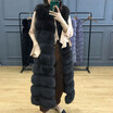 Winter Womens Jacket Real Fox Fur coat Female Natural Fur Coat Furry High Quality Hot New Discount Warm Outdoor Fashion