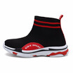Socks shoes children 2018 autumn new wave girls elastic high-knit shoes boys casual sports shoes