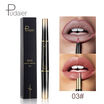 Pudaier 2 in 1 16 Color New Double Ended Sexy Lasting Matte Lipstick Waterproof Lipliner Lipstick Pencil