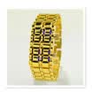 Reloj de moda lava reloj LED creativa pulsera reloj moda tendencia LED pareja reloj oro mesa de lava envío gratuito