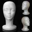 Female Styrofoam Mannequin Wig Glasses Hat Display Stand Popular Foam Head Model