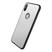 Joyroom Luxury Tempered Glass Case for iPhone 8 10 X Plus Cover Soft TPU Silicone Bumper On The for Apple iPhone 7 8 Plus 10 X