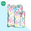 Youfen thick vacuum storage compression bag 7 piece set to send manual pump quilt bag clothes vacuum storage bag lucky four-leaf clover