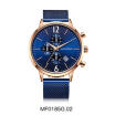 Relojes de pulsera de cuarzo para hombre de moda Reloj impermeable con correa de acero inoxidable