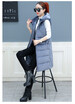 The new Korean version of the golden fleece vest is a sleeveless hooded jacket