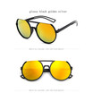 Mens ladies fashionable&colorful sunglasses Korean version round frames sunglasses retro sunglasse