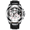 Cadisen Watch Men Sport Chronograph Clock Quartz Wristwatch Business Waterproof Watch Men
