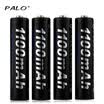 Batería recargable duradera AAA 12V 1100mAh Palo 4PCS Ni-MH